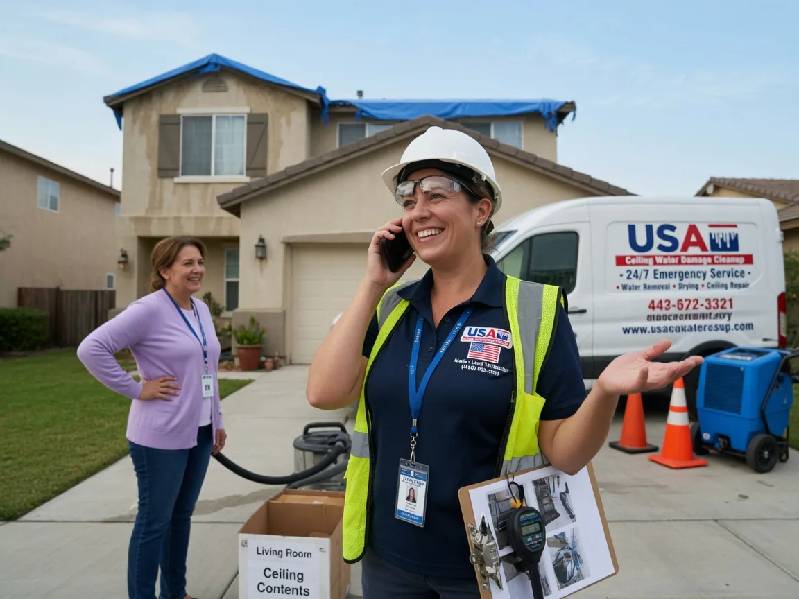 Ceiling Water Damage Restoration Enon, OH FAQs